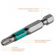 Бита PZ3, 50 мм, Е 1/4" KRAFTOOL Optimum line