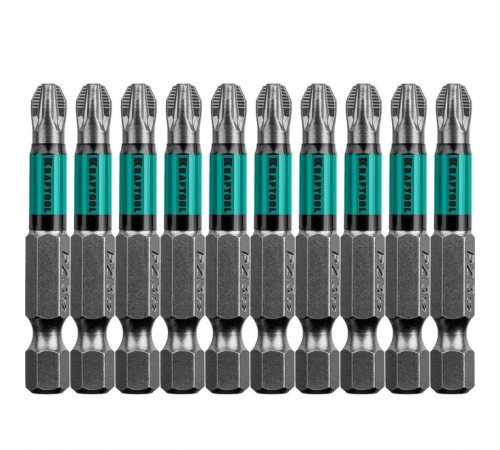 Бита PZ3, 50 мм, Е 1/4" KRAFTOOL Optimum line
