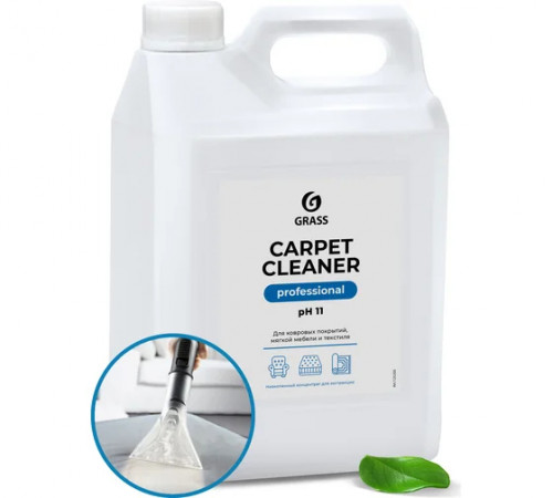 Очиститель ковровых покрытий 5 л Grass "Carpet Cleaner" низкопенный