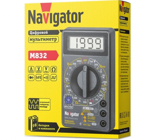 Мультиметр Navigator M832