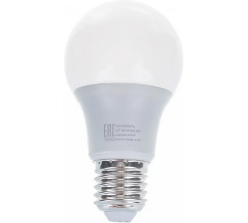 Лампа светодиодная LL-R-A60-9W-230-4K-E27(груша,9Вт,нейтр.,Е27) Ресанта