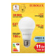 Лампа светодиодная LL-E-A60-11W-230-6K-E27(груша, 11Вт,холод.,Е27) Eurolux