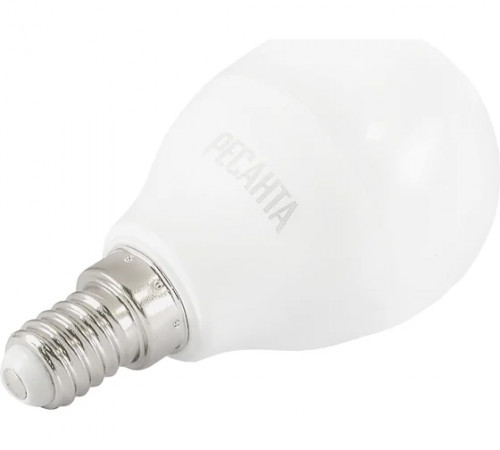Лампа светодиодная LL-R-G45-7W-230-4K-E14(шар,7Вт,нейтр.,Е14) Ресанта