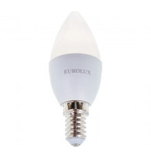 Лампа светодиодная LL-Е-C37-6W-230-4K-E14(свеча,6Вт,нейтр.,Е14) Eurolux