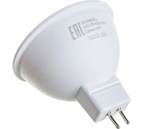 Лампа светодиодная LL-Е-MR16-7W-230-4K-GU5.3(рефлектор, 7Вт,нейтр., GU 5.3) Eurolux