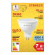 Лампа светодиодная LL-Е-MR16-7W-230-4K-GU5.3(рефлектор, 7Вт,нейтр., GU 5.3) Eurolux