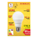 Лампа светодиодная LL-E-A60-11W-230-2,7K-E27(груша, 11Вт,тепл.,Е27) Eurolux