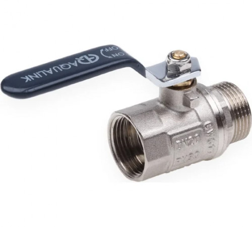 Кран шаровой FM 1 1/2" ручка AQUALINK