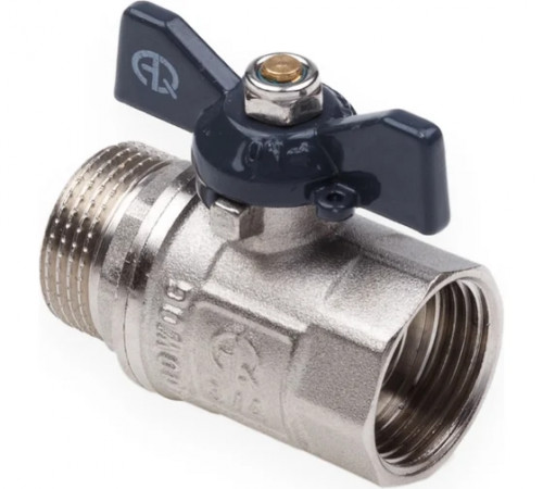 Кран шаровой FM 1" B бабочка AQUALINK