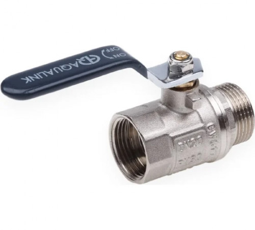Кран шаровой FM 1" ручка AQUALINK