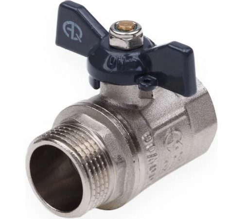 Кран шаровой FM 3/4" B бабочка AQUALINK