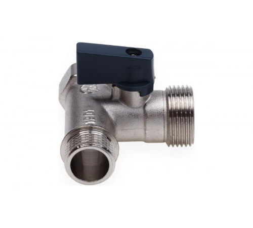 Кран шаровой трехпроходной FMM 1/2" x 3/4" x 1/2" флажок AQUALINK