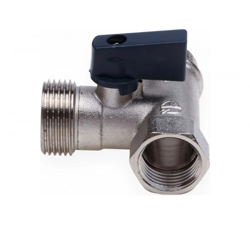 Кран шаровой трехпроходной FMM 1/2" x 3/4" x 1/2" флажок AQUALINK