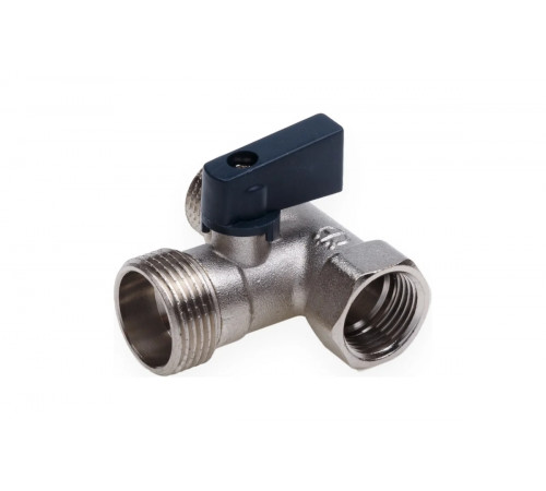 Кран шаровой трехпроходной FMM 1/2" x 3/4" x 1/2" флажок AQUALINK