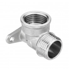 Уголок с настенным креплением (водорозетка) 1/2''F x 1/2"M AQUALINK