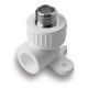 Уголок с настенным креплением 20 х 1/2 M ПП AQUALINK
