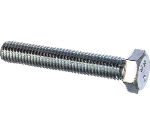 Болт оцинкованный М12 х 65 с шестигранной головкой, кл.пр. 8,8 DIN 933