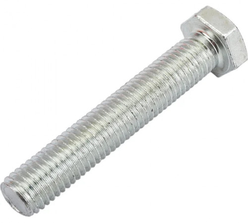 Болт оцинкованный М18 х 100 с шестигранной головкой, кл.пр. 8,8 DIN 933